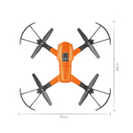 Квадрокоптер дрон на р/у с двойной 1080Р/4K HD камерой WiFi / Fpv "ZFR / Drone F184"