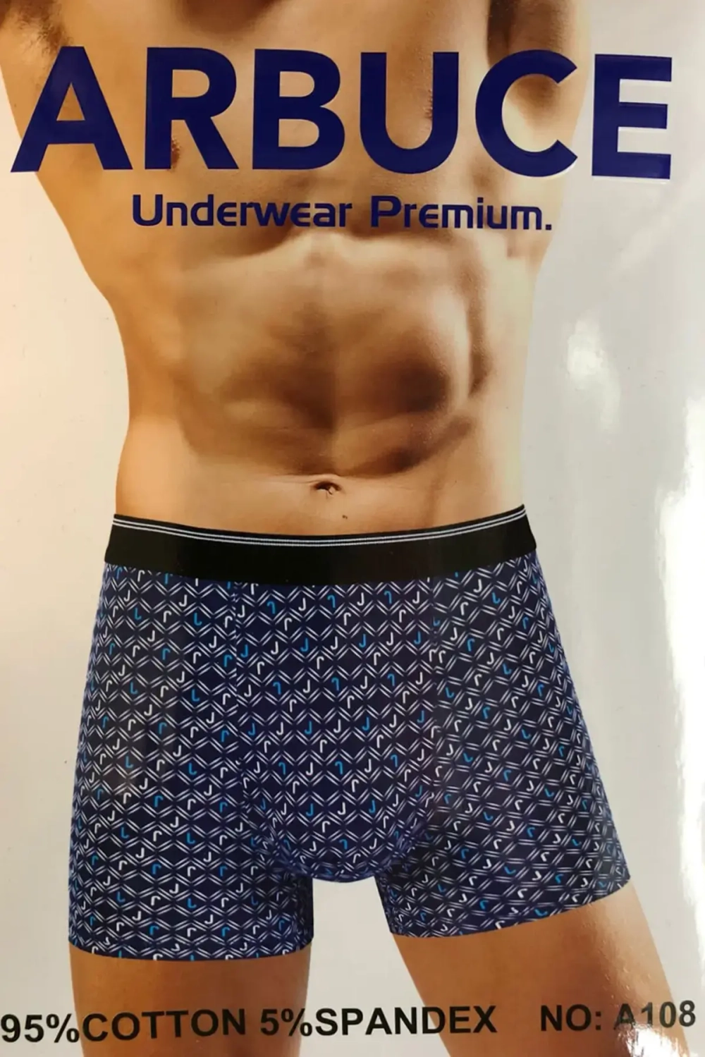 Трусы мужские «Arbuce» (хлопок) 46-54р А108