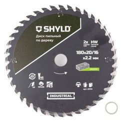 Диск пильный по дереву SHYLD 180х20/16мм 40Т (20110)