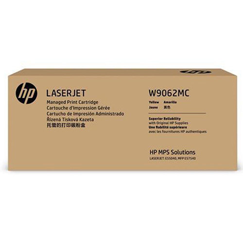МПС картридж HP W9062MC (508MC) для E57540c/E57540dn/E55040dn желтый