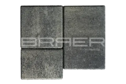 Тротуарная плитка Braer Старый город Венусбергер, Color Mix Вечер, 40 мм