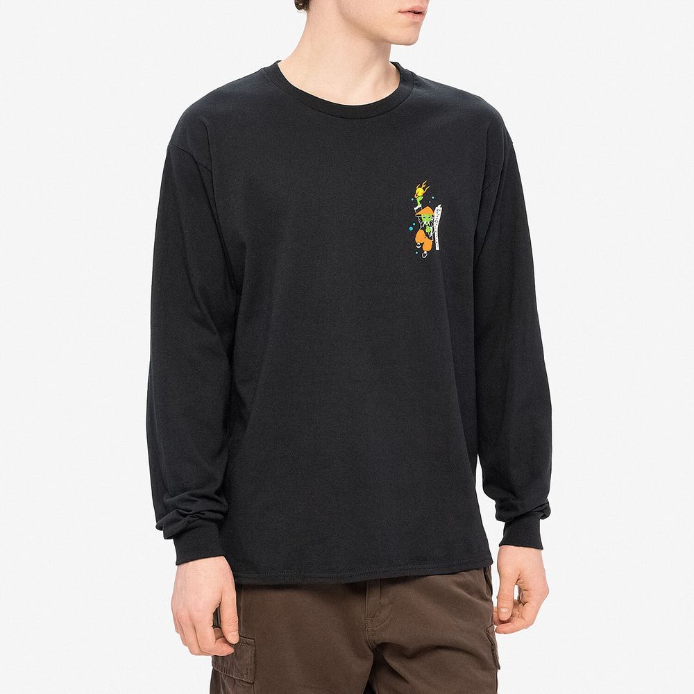 Лонгслив Rip N Dip Ryu LS Black