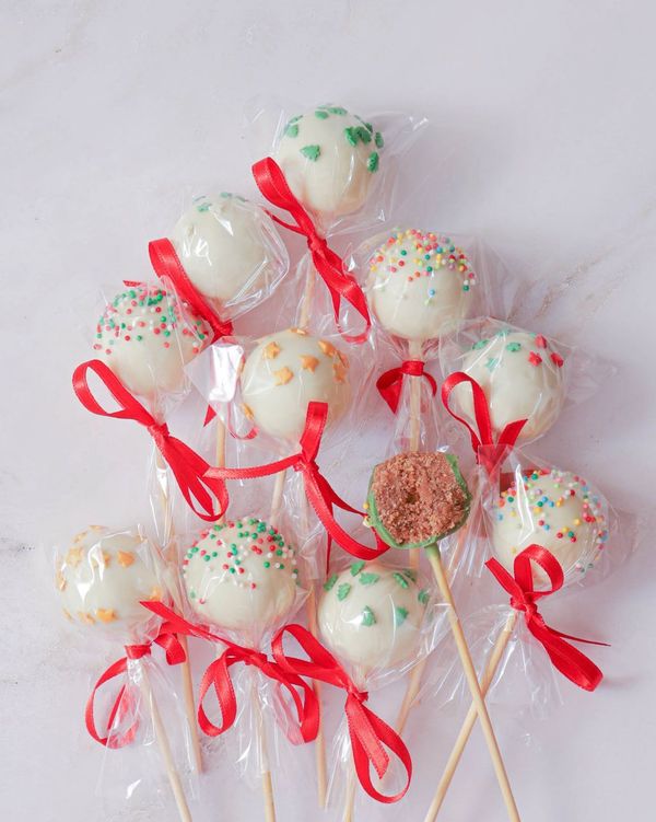 Пирожное Попс белые 10 штук