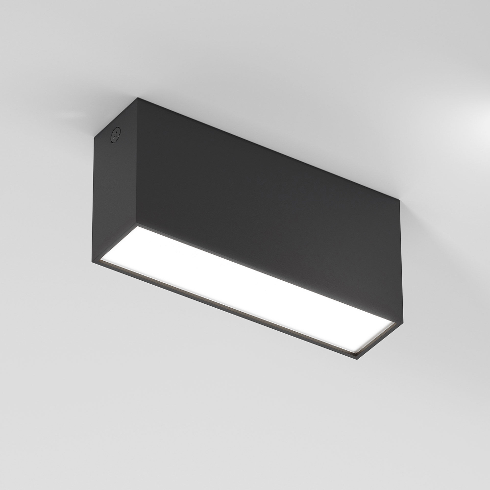 Накладной светодиодный светильник Elektrostandard Block 10W 4000K 25109/LED черный