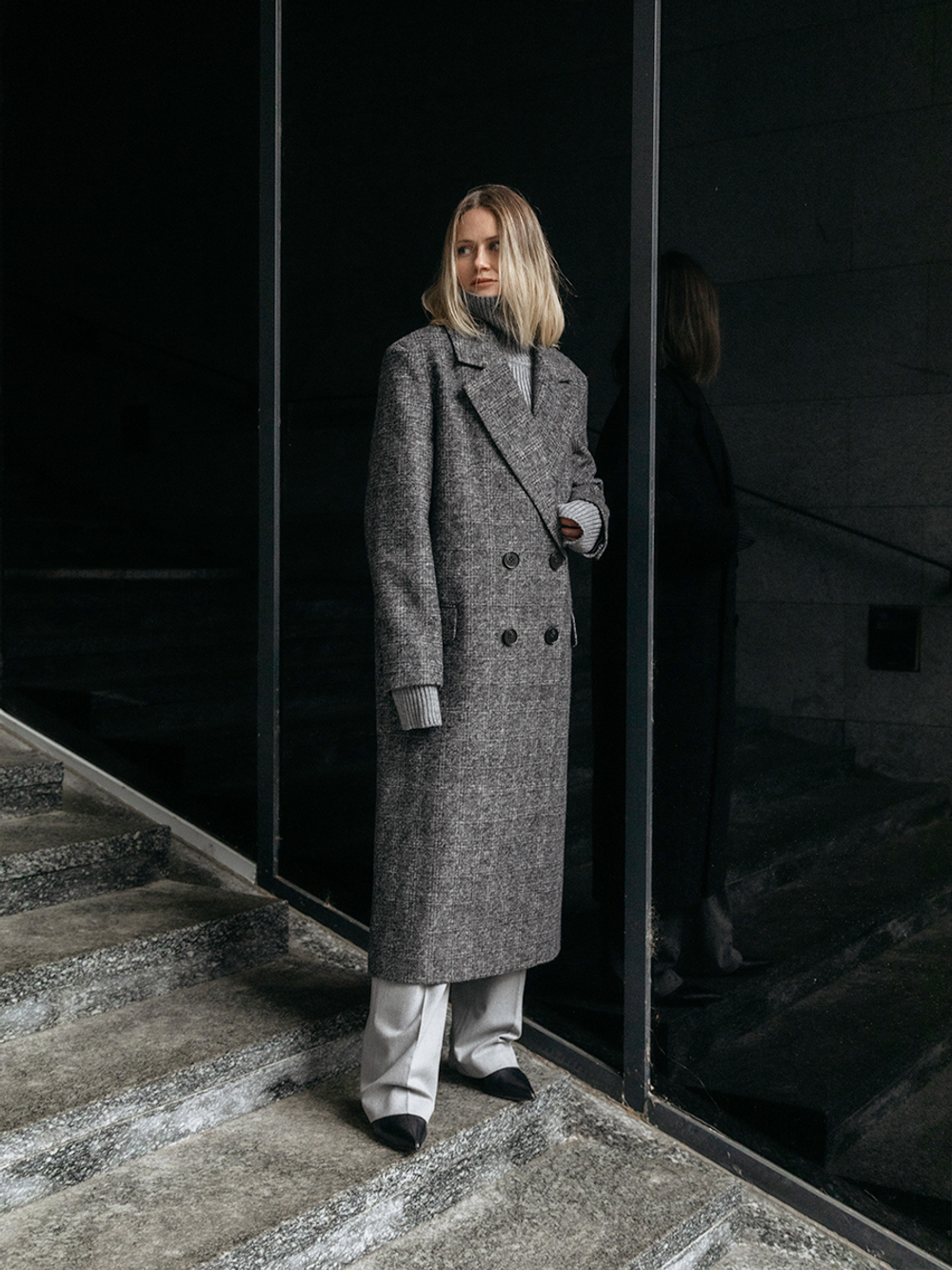 Пальто Over Grey