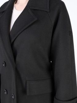 Пальто демисезонное длинное с поясом