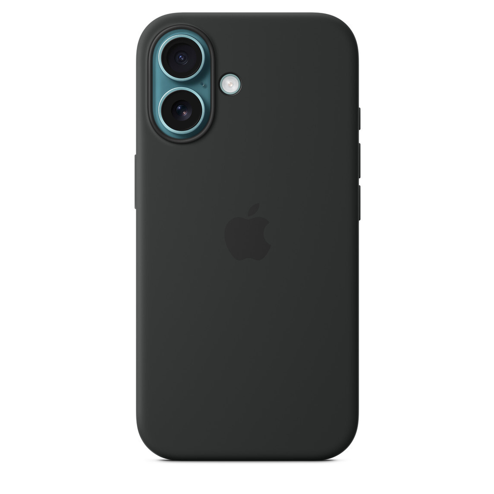 Silicone Case with MagSafe Black iPhone 16