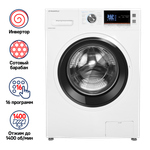 Стиральная машина c инвертором MAUNFELD MFWM148WH
