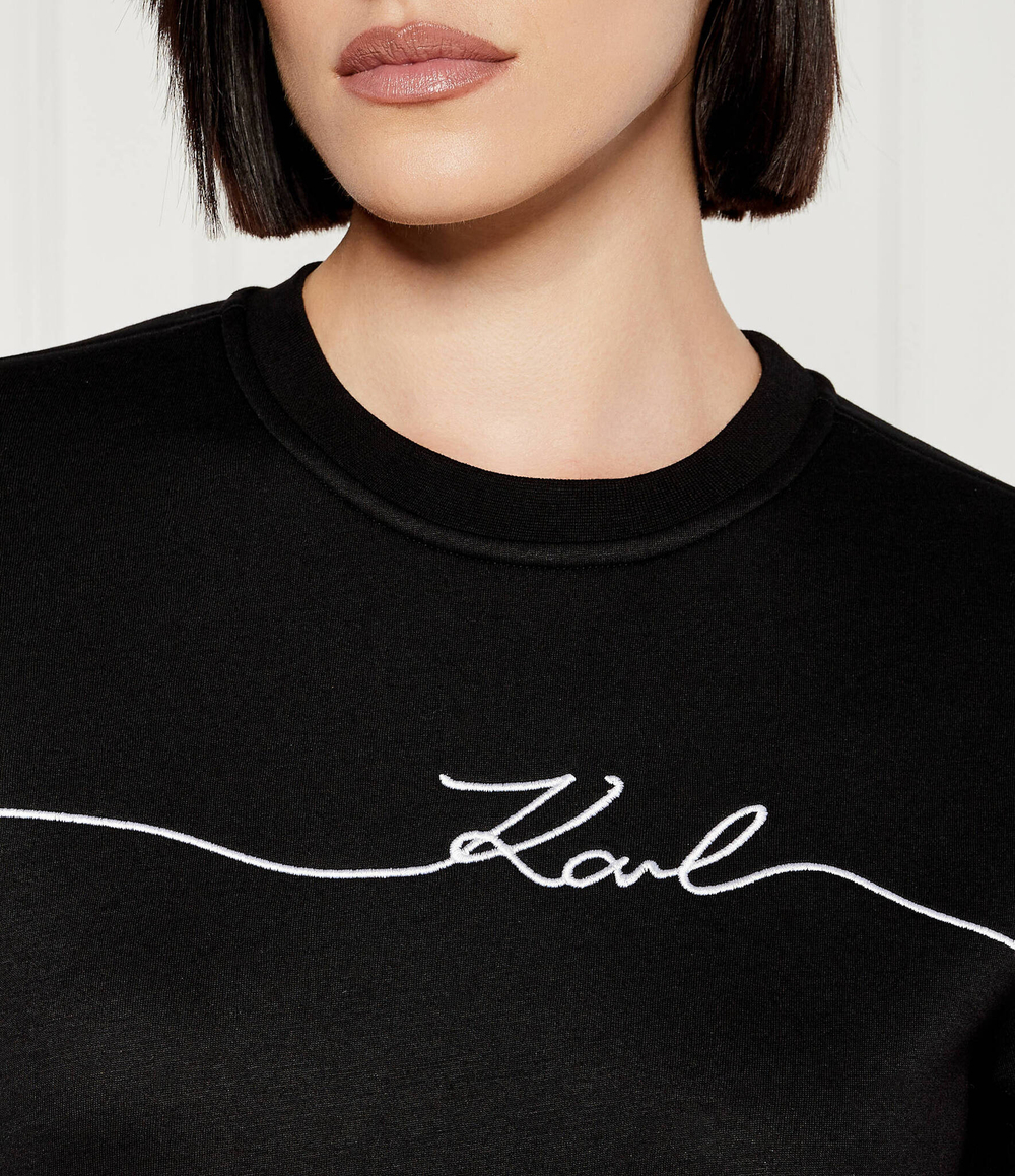Худи Karl Lagerfeld - черный(245W1806)