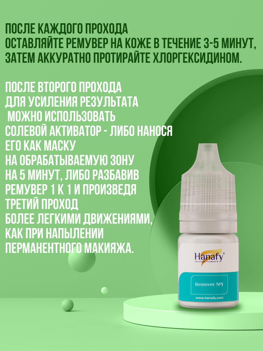 Щелочной ремувер от Hanafy №1