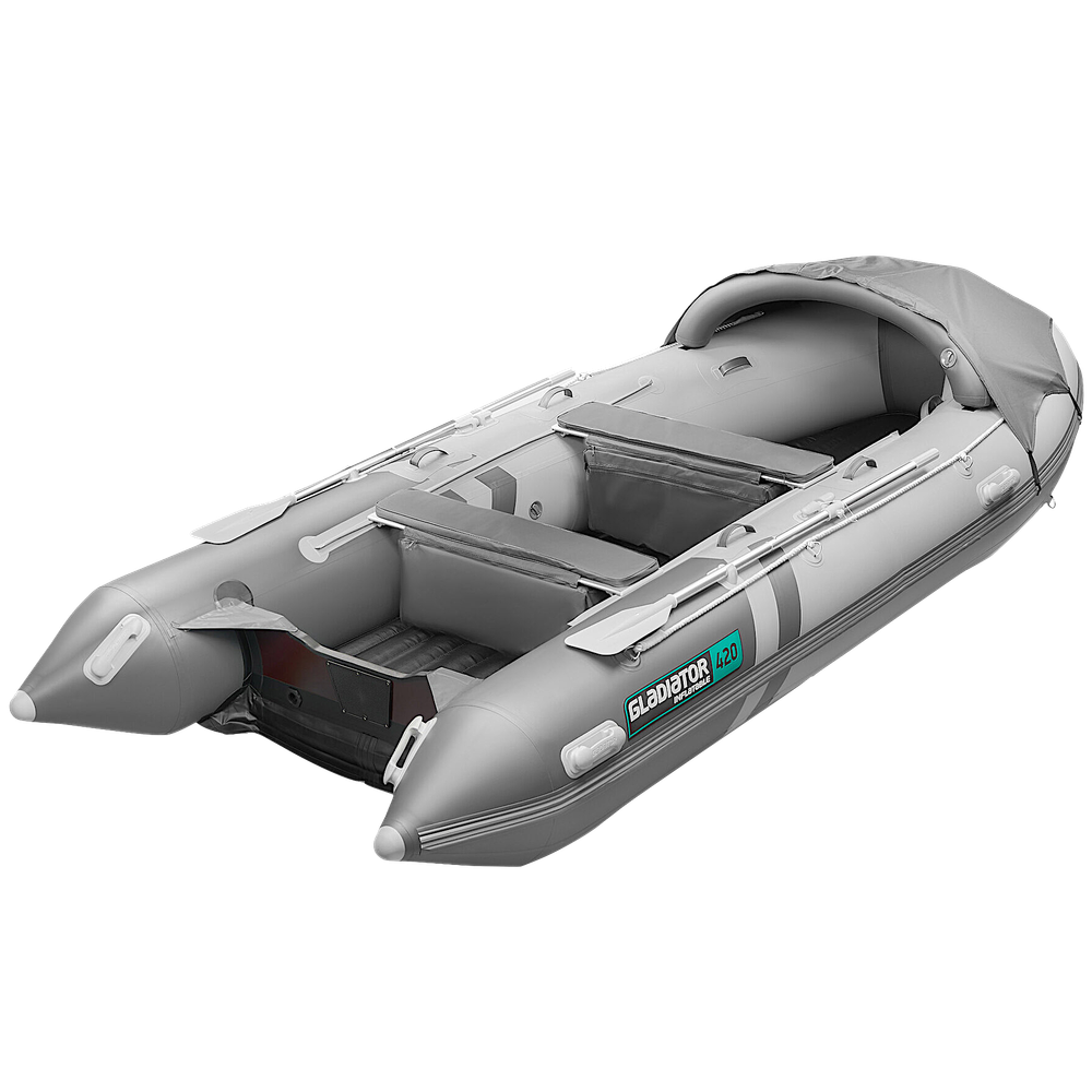 Лодка ПВХ Gladiator AirPro E420Pro НДНД -