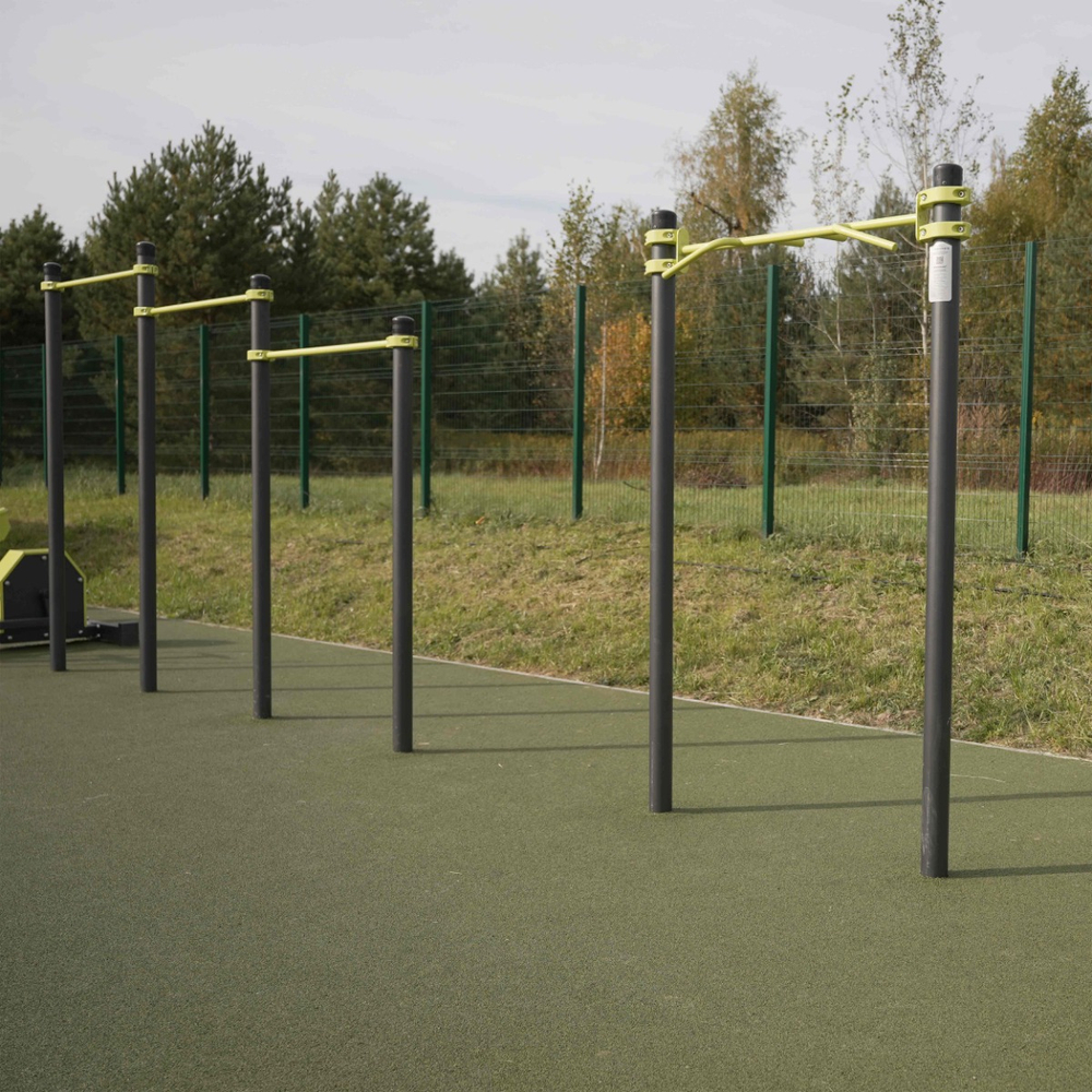 W211 GTO Перекладины разноуровневые для подтягивания из виса на высокой перекладине  ZAVODSPORTA