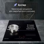 Стеклокерамическая варочная панель Zigmund & Shtain CI 61.6 B