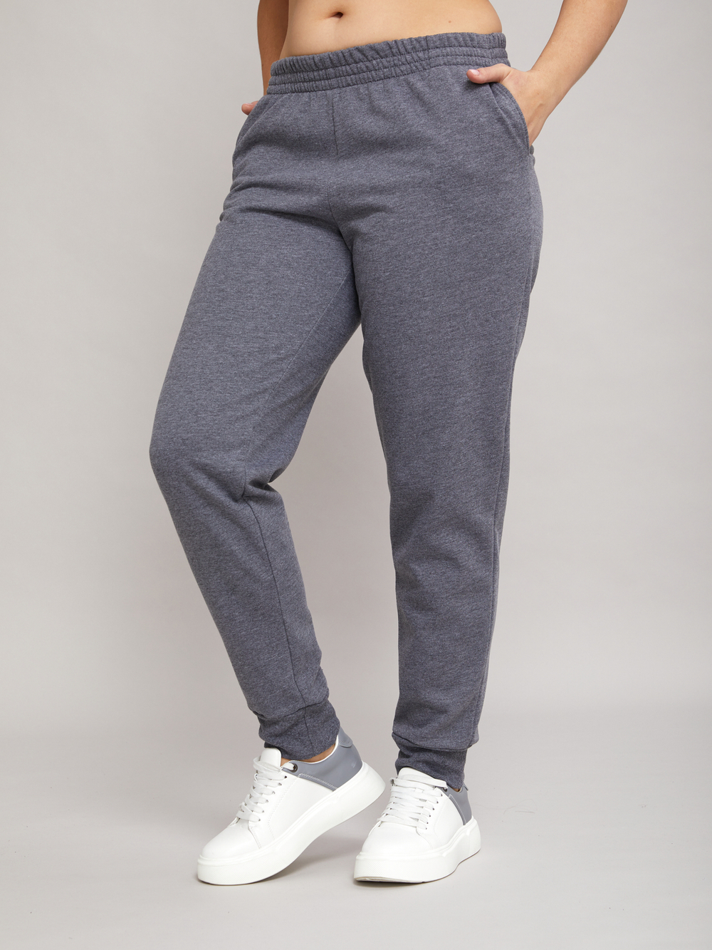 Костюм с брюками КБ-90М/серорозовая-норвежка