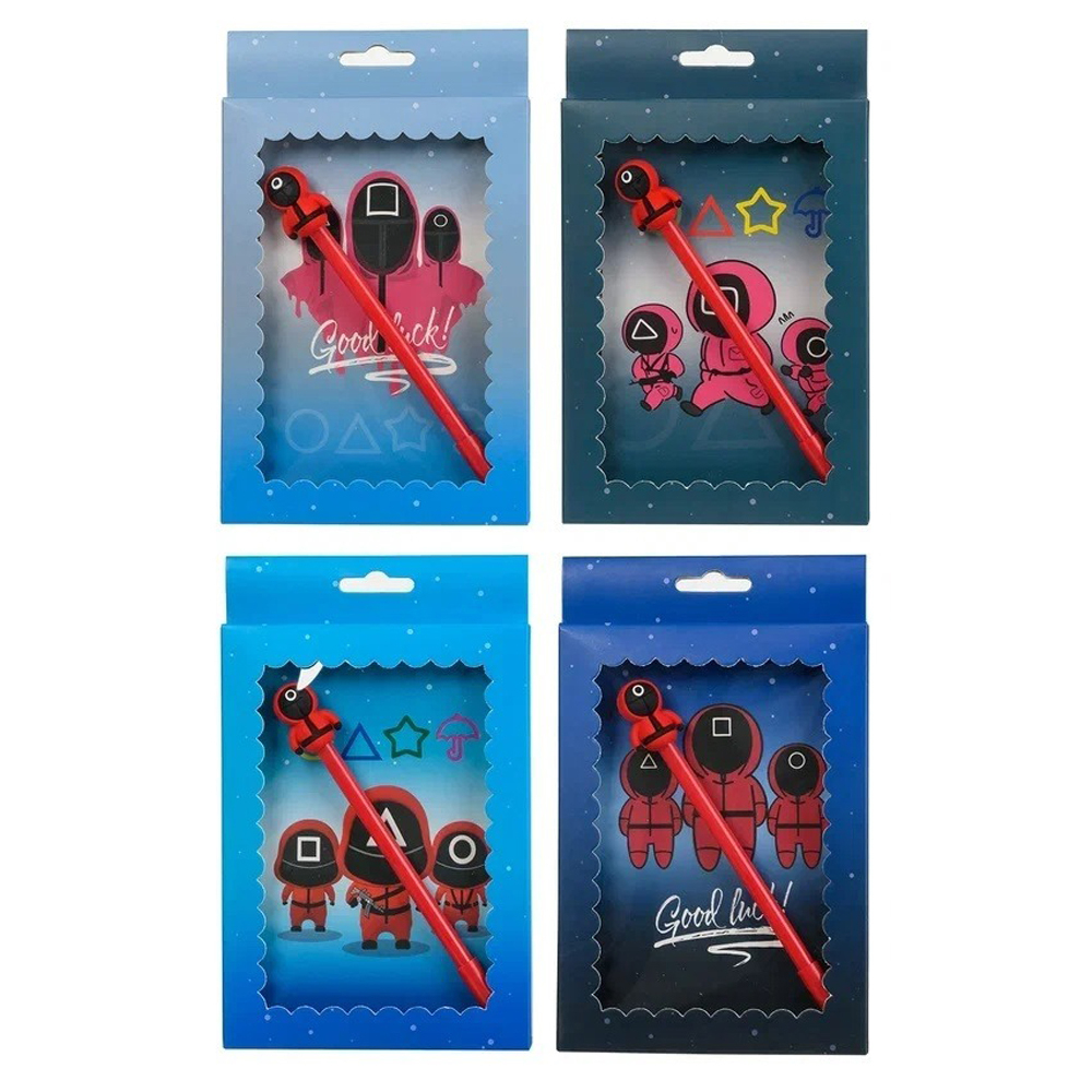 Блокнот детский Basir на замке, с ручкой, формат А6, серия "Кальмар", переплет 7БЦ, 17.5*12 см, 48 листов, ассорти