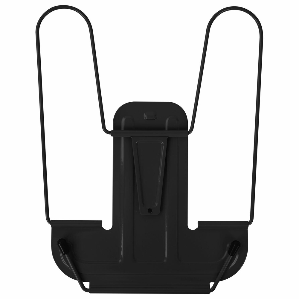 Подставка для книг и учебников BRAUBERG LINE+ металлическая черная европодвес (6 штук в упаковке)