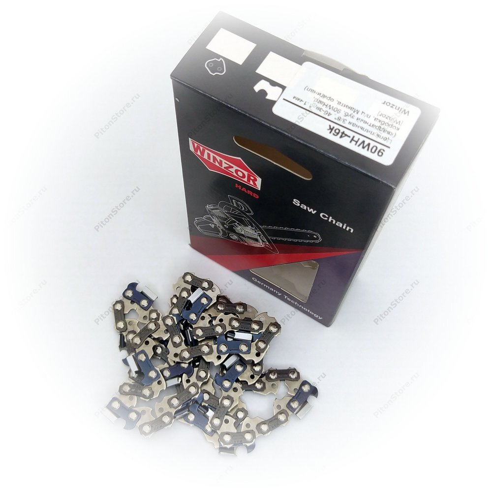 Цепь пильная 3/8", 46-зв, 1.1-мм (квадратный зуб, 90WHard, коробка, п/ц Макита, оригинал) [Winzor]