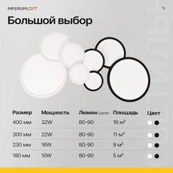 Накладной светильник Imperiumloft  Slim01