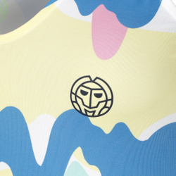 Женская теннисное платье BIDI BADU Good Vibes 2in1 Dress Women - White, Multicoloured