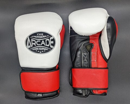 Боксерские перчатки Arcade White ReD Blak