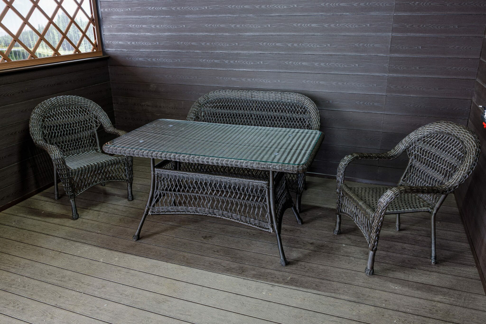 Садовый комплект из искусственного ротанга Мэдисон НЬЮ (Medison NEW) Lunch set без подушек