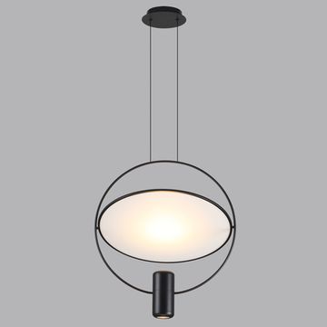Подвесной светильник 1*GU10+7W 3000К 7029/2L черный/белый матовый ORBITE Odeon Light