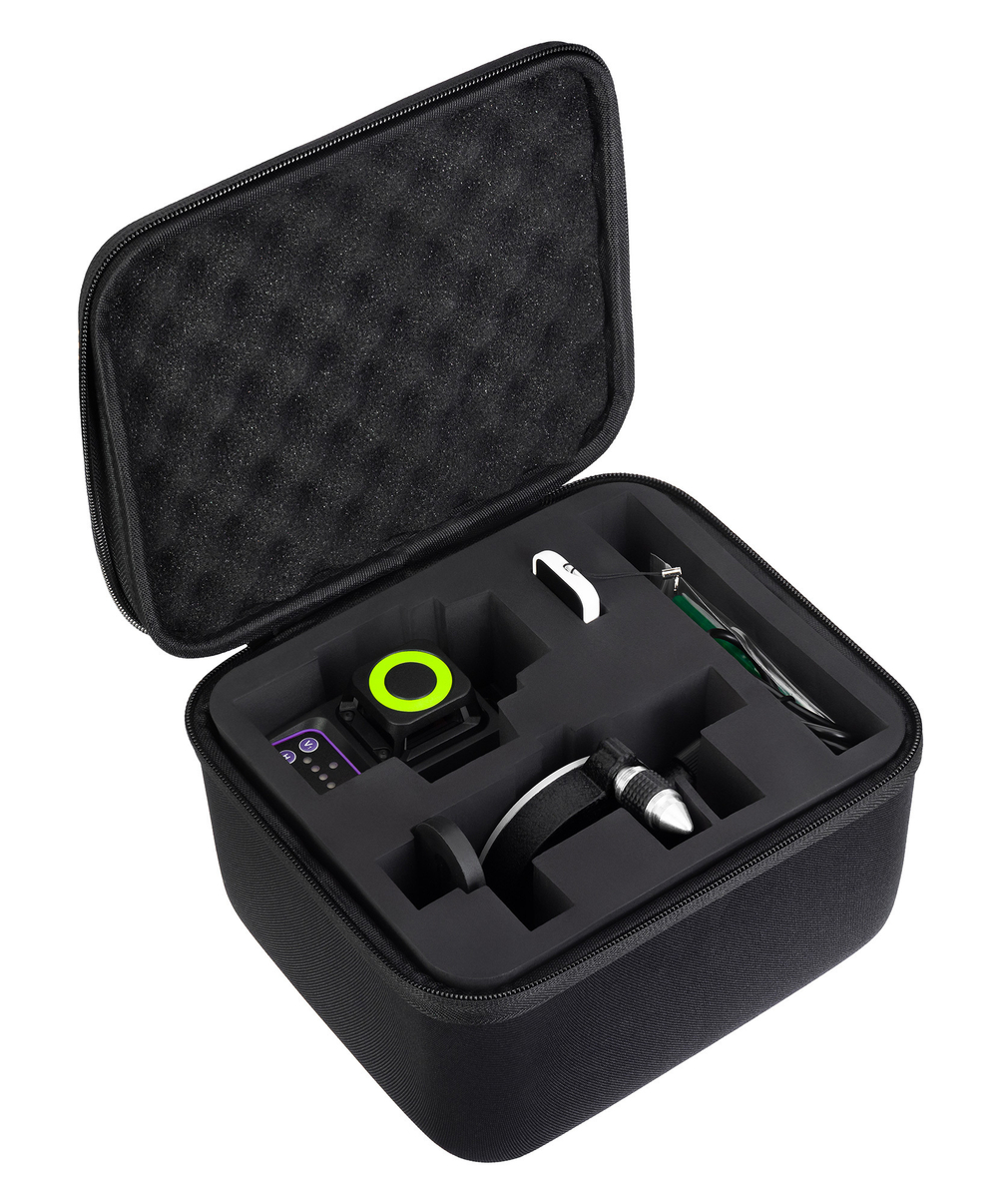 Лазерный уровень Ermenrich LV60 PRO, фиолетовый