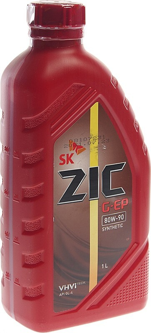 Масло трансмиссионное ZIC G-EP 80W90 GL-4 1л