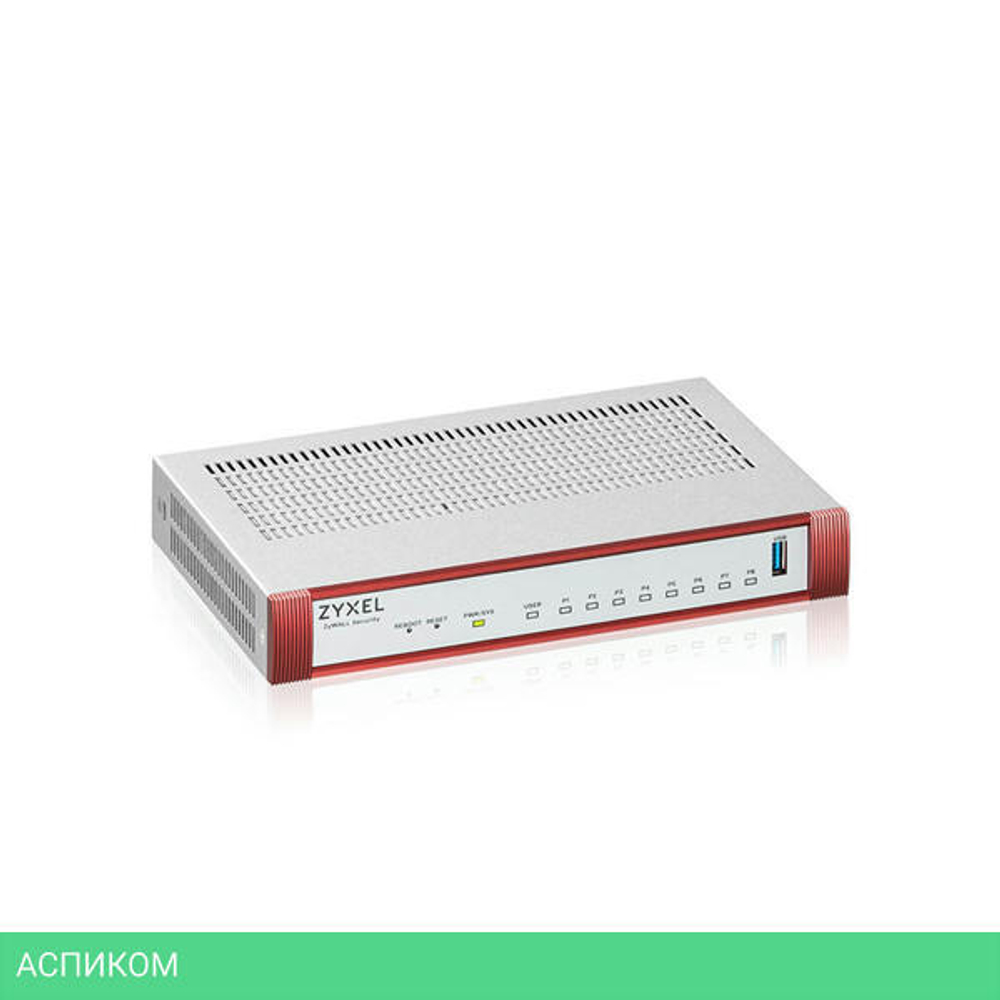 Межсетевой экран Zyxel USG FLEX 100H (USGFLEX100H-EUCI02F)