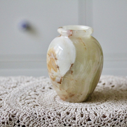 Кашпо Вазочка Кубышка Оникс природный D8 x H10 см.