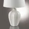 8120/1T COMFI LN25 000 белый, керамика/текстиль Настольная лампа E27 1*60W 220V SONA