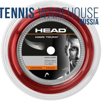 Теннисные струны Head HAWK Touch (120 m) - красный