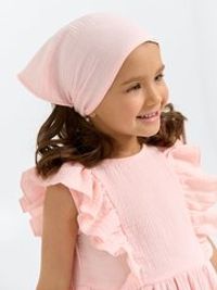 Косынка муслиновая "Пудра"