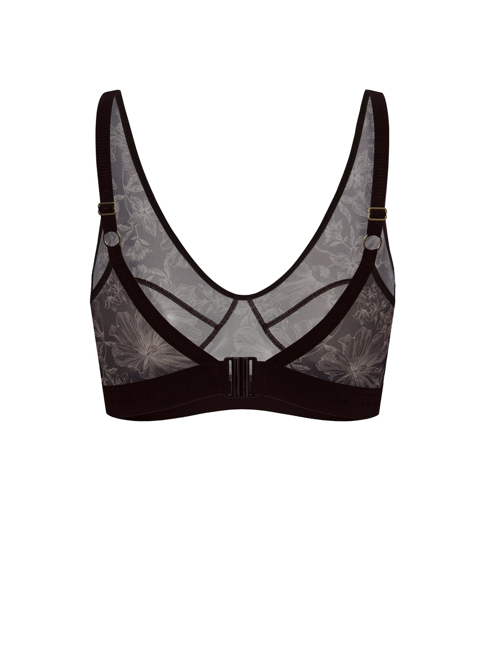 Бюстгальтер NAYA (шоколад) Lavatera