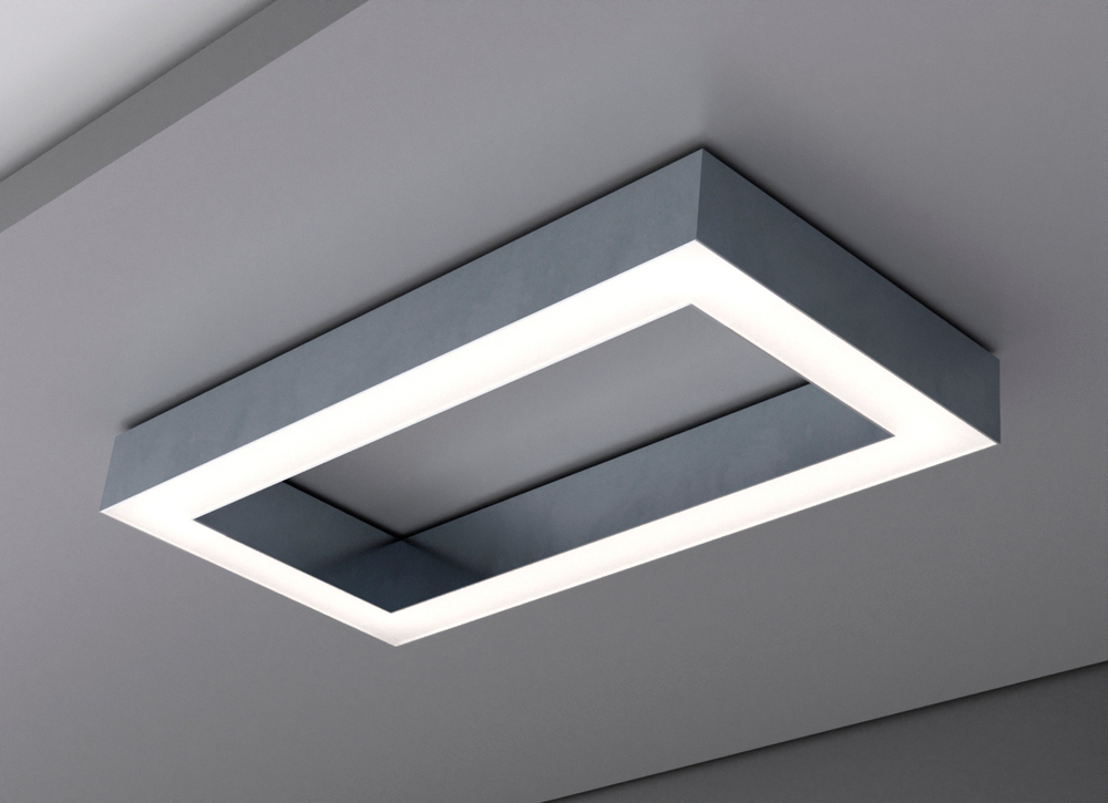 Накладной светодиодный светильник 77Вт 4000K