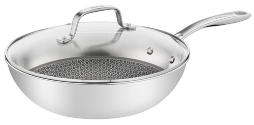 Сковорода-вок с крышкой Tefal Eternal Mesh Frypan 28 см E4971634