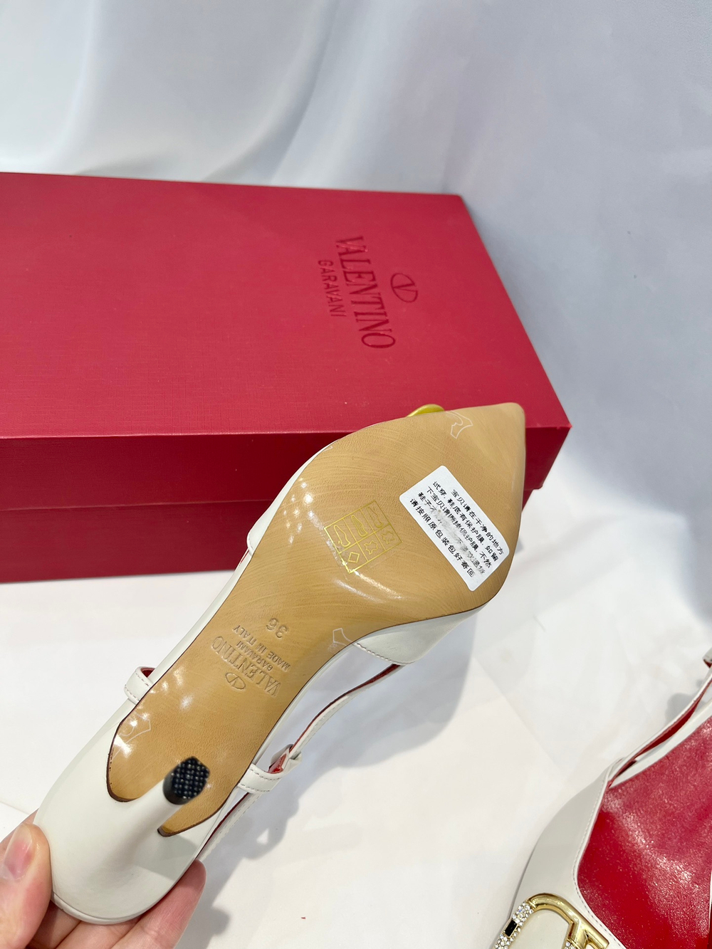Valentino Vlogo Slingback Pump