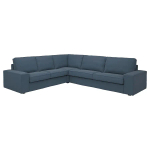 Диван угловой 5-местный - IKEA KIVIK/КИВИК ИКЕА, темно-синий