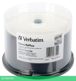 DVD-R диск Verbatim Wide Inkjet Printable (43744)