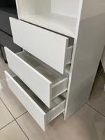 Стеллаж Мори МСТ 600.3 Белый (МП)