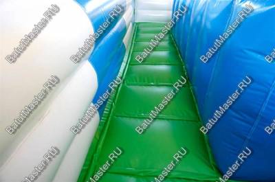 Коммерческий надувной батут "Радужный город" 10*6*3 м