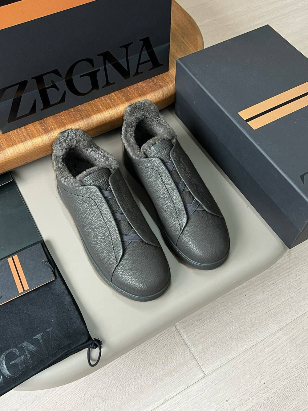 Мокасины Zegna