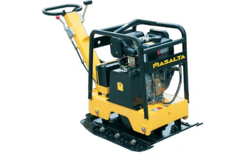 Виброплита дизельная Masalta MS250-1S реверсивная - [250 кг / 35 кН / Kama KM186F]