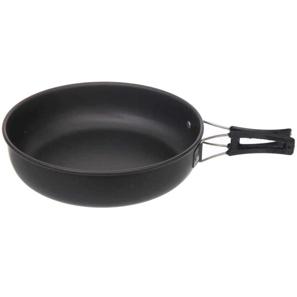 Набор посуды походной (2котелка,ковш,сковорода,3тарелки,лопатка,5чашек,поварёшка,губка) COMPSOR-500