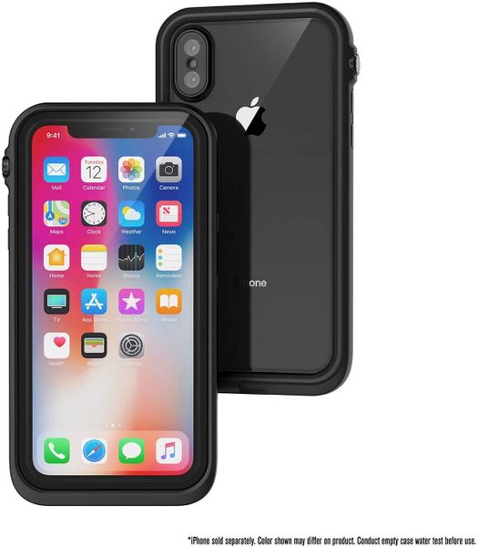 Водонепроницаемый чехол Catalyst Waterproof Case for iPhone Xs, черный (Stealth Black)