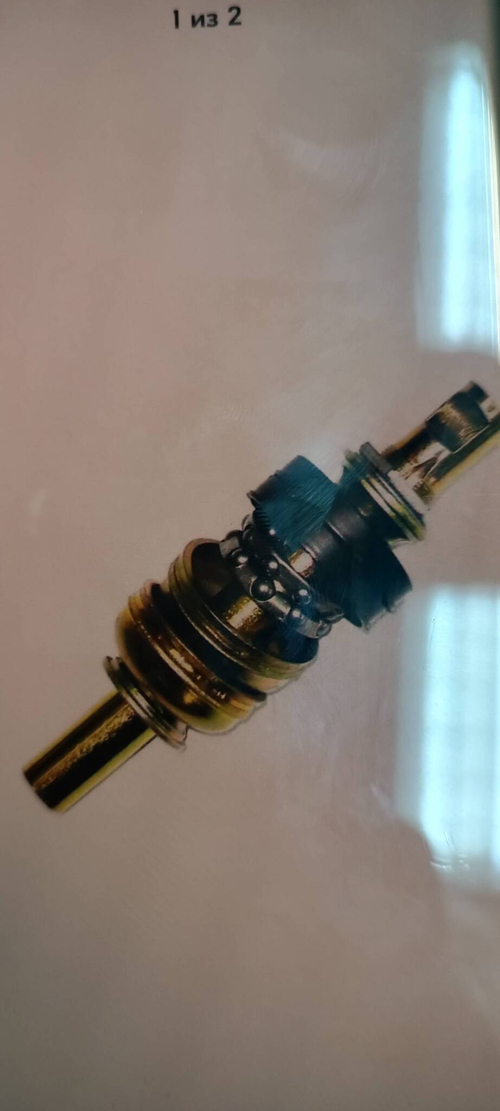 Каретка под клин с резьб. валом 148мм - 10 детал.,(подшип. 15/64"х10-2шт, чашка 40мм-2шт, контргайка М36х24Т, конус-2шт, пыльник-2шт) желтый