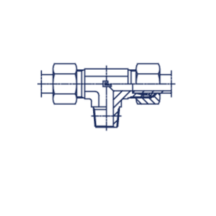 Штуцер FTC DL10 BSPT 1/4 (в сборе)