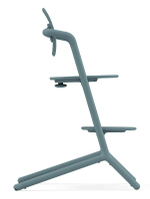 Стульчик для кормления Cybex Lemo 4 в 1 с мягкими чехлами Comfort Inlay Stone Blue/Stone Blue