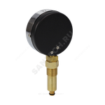Термоманометр МД04 радиальный Дк80 0-1,0 МПа L=40мм G1/4" 120С с переходником на G1/2" ЭКОМЕРА МД04-80-G-1МПа-120-L-40-РИ