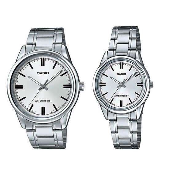 Парные часы Casio Standard: MTP-V005D-7A и LTP-V005D-7A